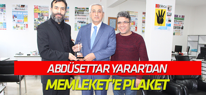 Yarar’dan Memleket’e teşekkür