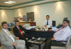 Gazeteciler Altunsoy’u ziyaret