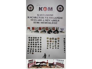 Kastamonu’da tarihi eser kaçakçılığı: 7 gözaltı