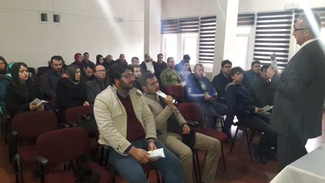 Bozkır'da Okul Temelli Ölçme Değerlendirme Sistemi bilgilendirme toplantısı