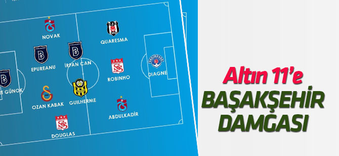 Süper lig’de ilk devrenin en iyi 11’i