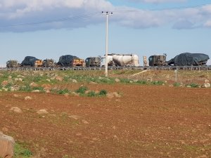 Suriye sınırına askeri sevkiyat