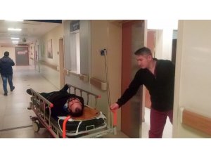 Sevgilisi ile tartıştı, terastan aşağı atladı