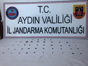 Bozdoğan’da 35 adet sikke ele geçirildi