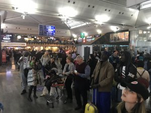 Atatürk Havalimanı'nda yolcu yoğunluğu