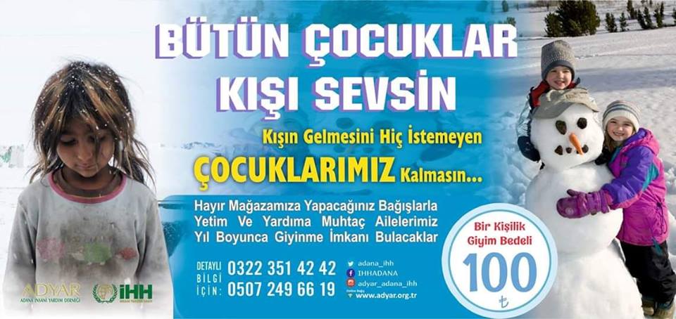 İHH’den “Sıcak bir iyilik”