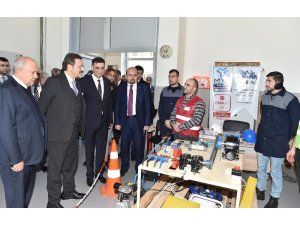 TOBB Başkanı, GSO Mesleki Eğitim Merkezini Ziyaret