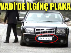Kurtlar Vadisi'nde ilginç plaka