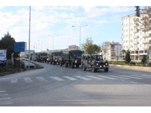 Kilis’ten Münbiç’e askeri sevkiyat