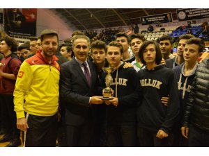Okul sporları ödül töreni yapıldı