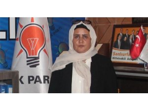 AK Parti Harran İlçe Kadın Kolları Başkanı Biter, "Yeni yıla AK Parti’nin müjdeleriyle giriyoruz”