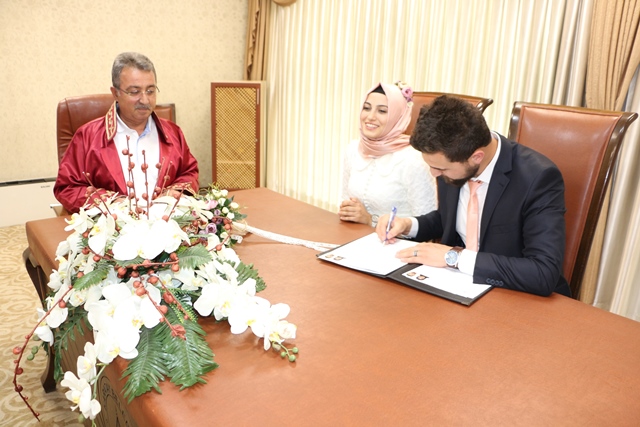Karatay'da 2018 yılında 2 bin 426 çiftin nikahı kıyıldı