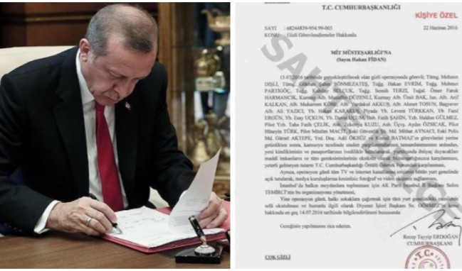 Yine aynı oyun: Sahte belge ile algı operasyonu