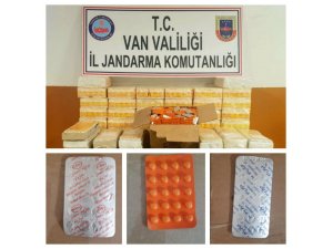 Van’da 670 bin TL değerinde 112 bin 241 adet tıbbi ilaç ele geçirildi