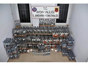 Nazilli’de yılbaşı öncesi 705 litre sahte alkol yakalandı