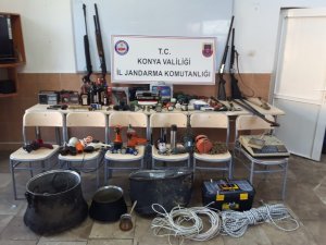 Jandarmadan hırsızlık operasyonu: 4 gözaltı