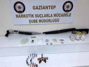 Gaziantep’te 15 adrese eş zamanlı uyuşturucu operasyonu: 15 gözaltı