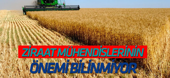 Eşmekaya: Ziraat mühendislerinin önemi bilinmiyor
