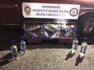 Kahramanmaraş ve Elbistan’da kaçak içki operasyonu