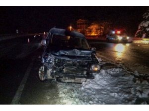 Gümüşhane’de trafik kazası: 5 yaralı