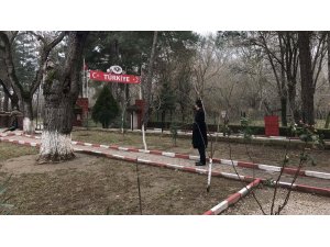 Türkiye'ye gelenleri hudutta tavus kuşları karşılıyor