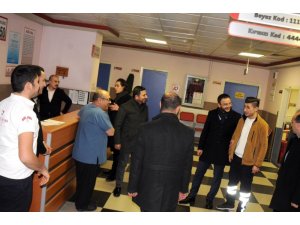 Yanar ve Arı yeni yıl ziyaretlerinde bulundu