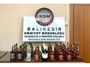 Yeni yılda polisten kaçak içki operasyonu