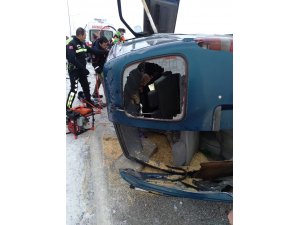 Erzincan’da trafik kazası: 4 yaralı