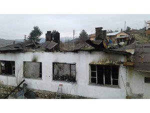 Nallıhan'da ev yangını