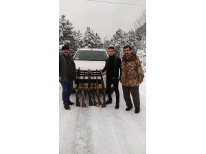Kastamonu’da kaçak avcılara yönelik denetimlerini arttırdı
