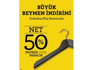 Büyük Beymen indirimi başladı