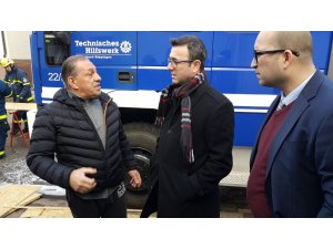 Almanya’da bir caminin çatı katı yandı