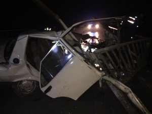 Çanakkale’de trafik kazası: 2 yaralı