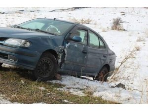 Çavdarhisar’da kaza: 1 yaralı