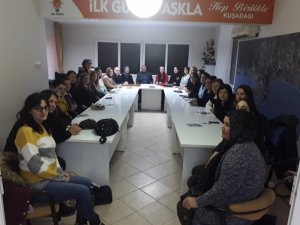 Altungün, kadın kolları toplantısına katıldı