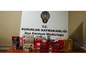 Susurluk’ta kaçak tütün operasyonu