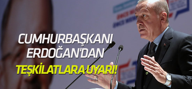 Cumhurbaşkanı Erdoğan'dan adaylara uyarılar