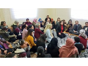 Başkan Vekili Epcim’e ev ziyaretlerinde yoğun ilgi