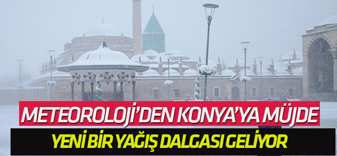 Konya bugünden itibaren yağışlı bir havanın etkisine girecek!