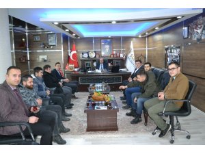 Gençlik kollarından Başkan Bozkurt’a ziyaret