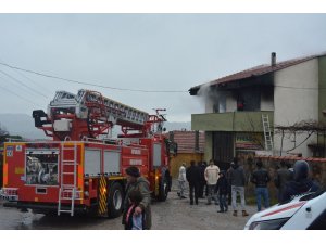 Çanakkale’de ev yangını