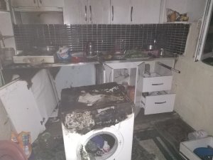 Malatya’da ev yangını
