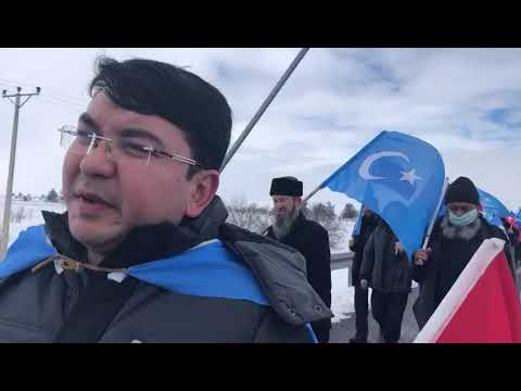 Zulme dikkat çekmek için yürüdüler