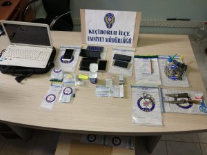 Uyuşturucuyu kağıda emdirmişler