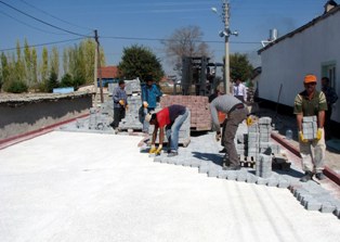 Çumra'da alt yapı çalışmaları