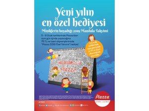 Alışverişe takvim hediyesi