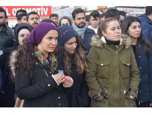 Arkadaşlarını anmak için kaza yerine karanfil bıraktılar