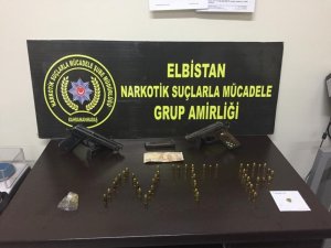 Elbistan’da uyuşturucu operasyonunda 1 tutuklama