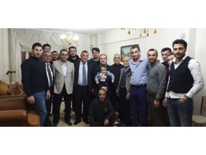 Başkan Epcim, ev ziyaretlerinde bulundu