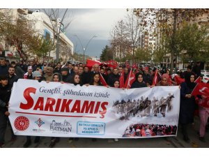 Sarıkamış şehitleri anılıyor